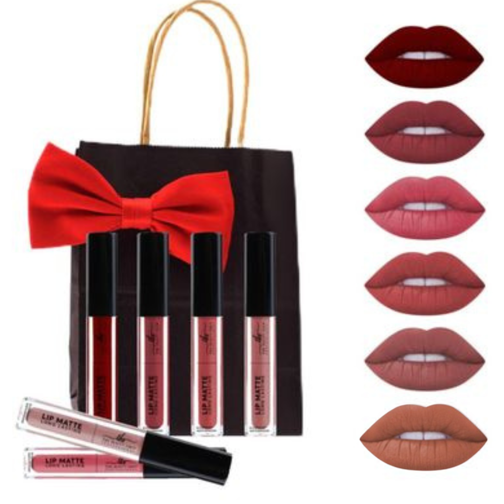 ​​💝Προσφορά Σετ 6 Ανεξίτηλα Κραγιόν Σε Συσκευασία Δώρου!