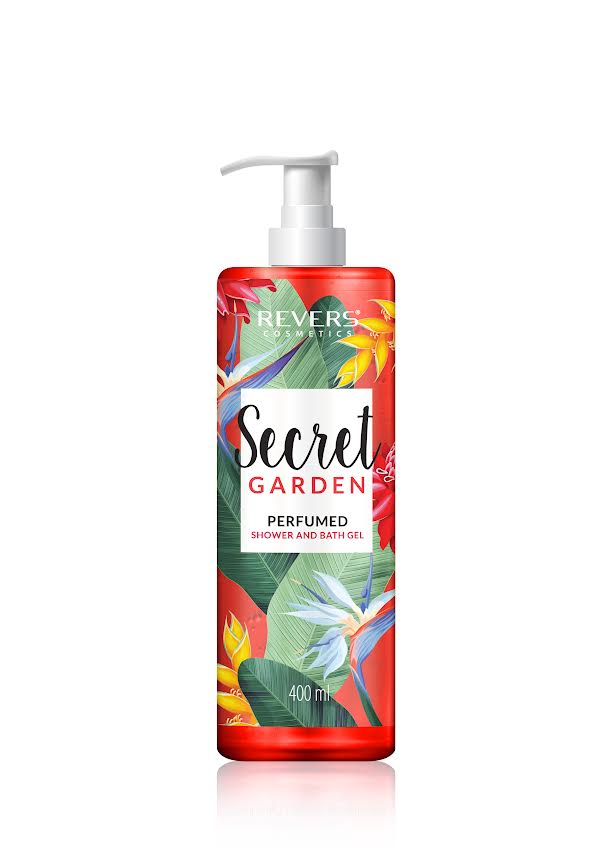 REVERSE Secret Garden Αφρόλουτρο και τζελ μπάνιου 400ml