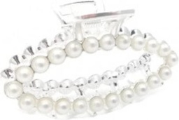 ΜΕΤΑΛΛΙΚΟ ΚΛΑΜΕΡ ΑΣΗΜΙ ΜΕ ΠΕΡΛΕΣ (ΜΙΚΡΟ ΜΕΓΕΘΟΣ ΟΒΑΛ )